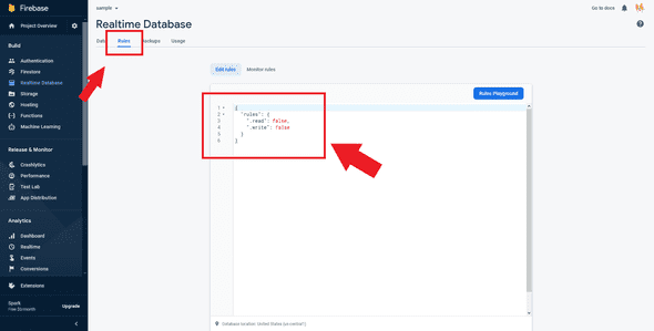 realtime database rule